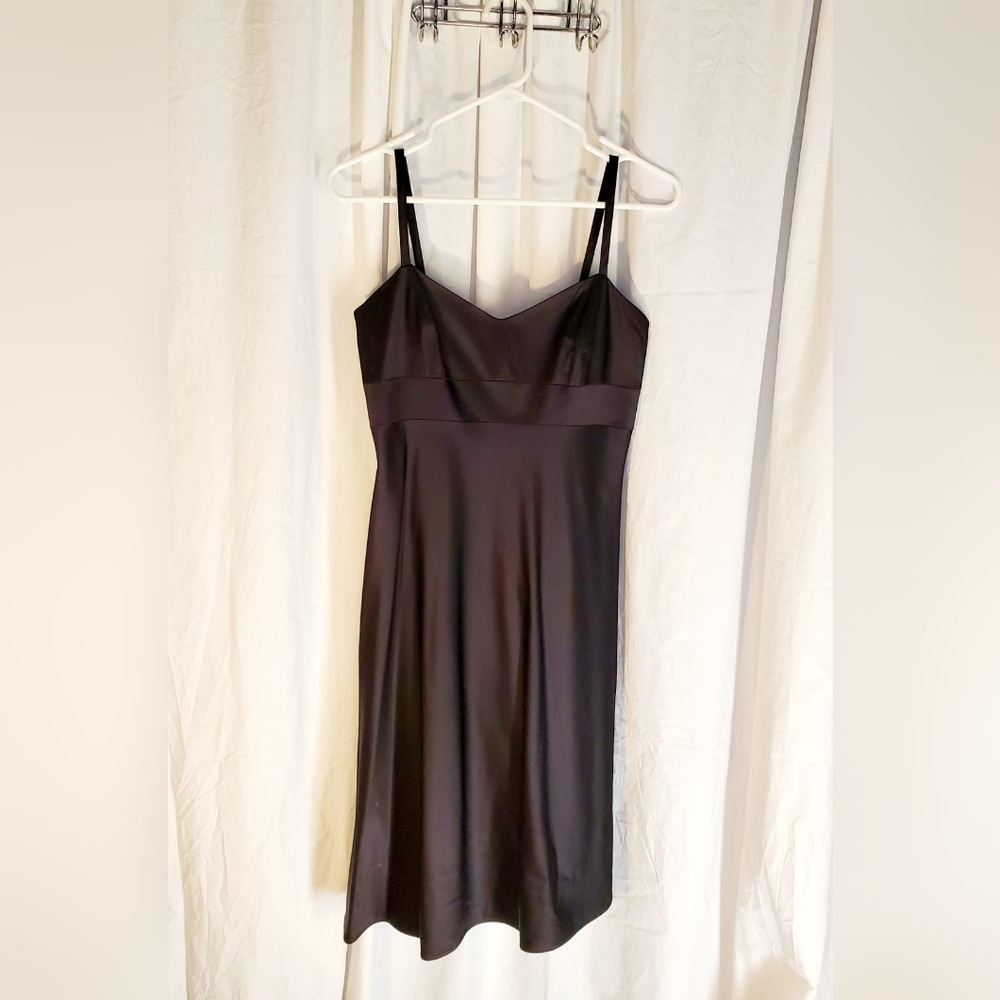 Banana Republic Black Slip Dress